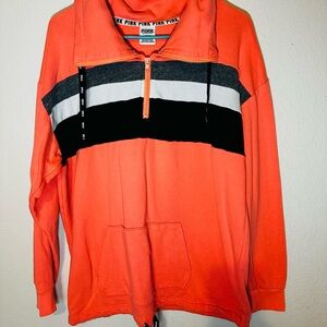 Pink Pullover 1/2 zip
